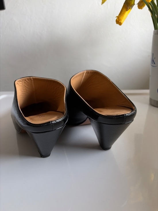 Rhea Slip On Mule on Triangle Heel by Elaine Kim - Picture 4 of 4